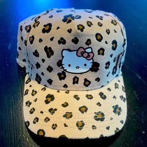 Hello Kitty Cheetah Print Hat